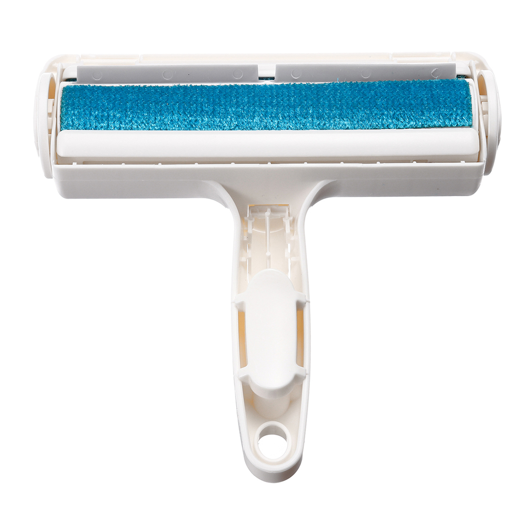 Rolo removedor de cabelo escova de limpeza de fiapos luz de móveis auto-limpante
