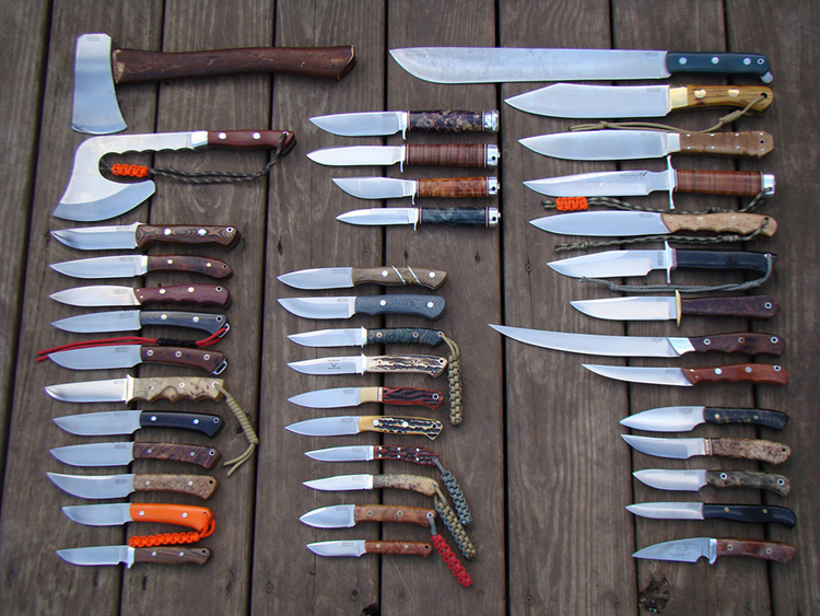 Kinds of knives very much, so hard to choose podhodyaschiyFOTO: popgun.ru