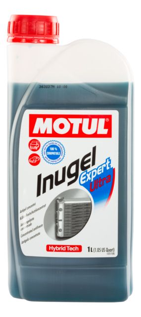 Nemrznúca zmes MOTUL Inugel Expert Ultra G13 modrý koncentrát 1l