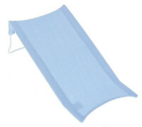 Scivolo da bagno, morbido, colore: blu, 15 cm