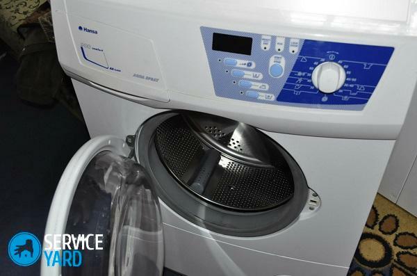 Máquina de lavar roupa Hansa