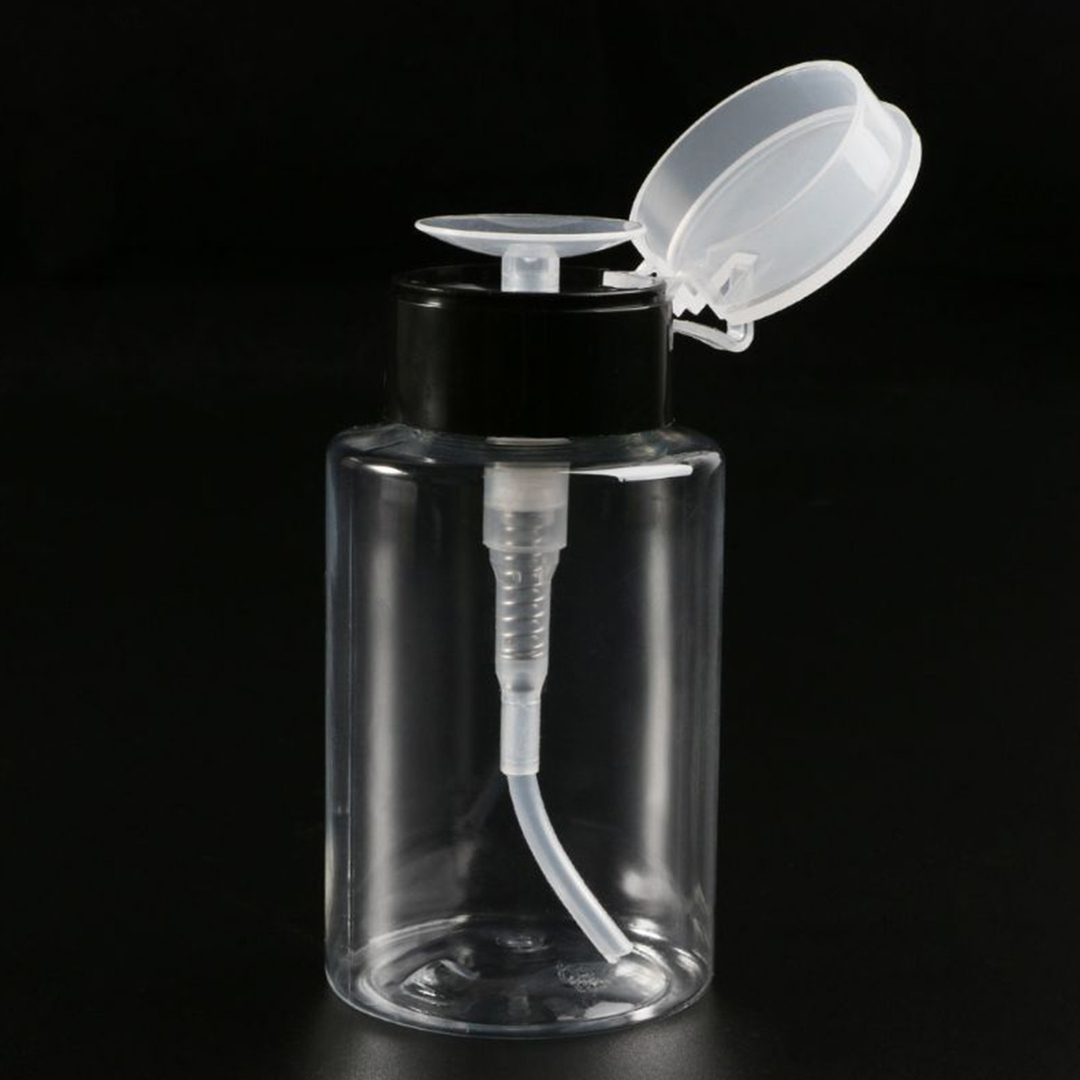 ML Préspalack -szivattyú permetező spray -permetező palackok Folyadéktartó újratölthető palackok