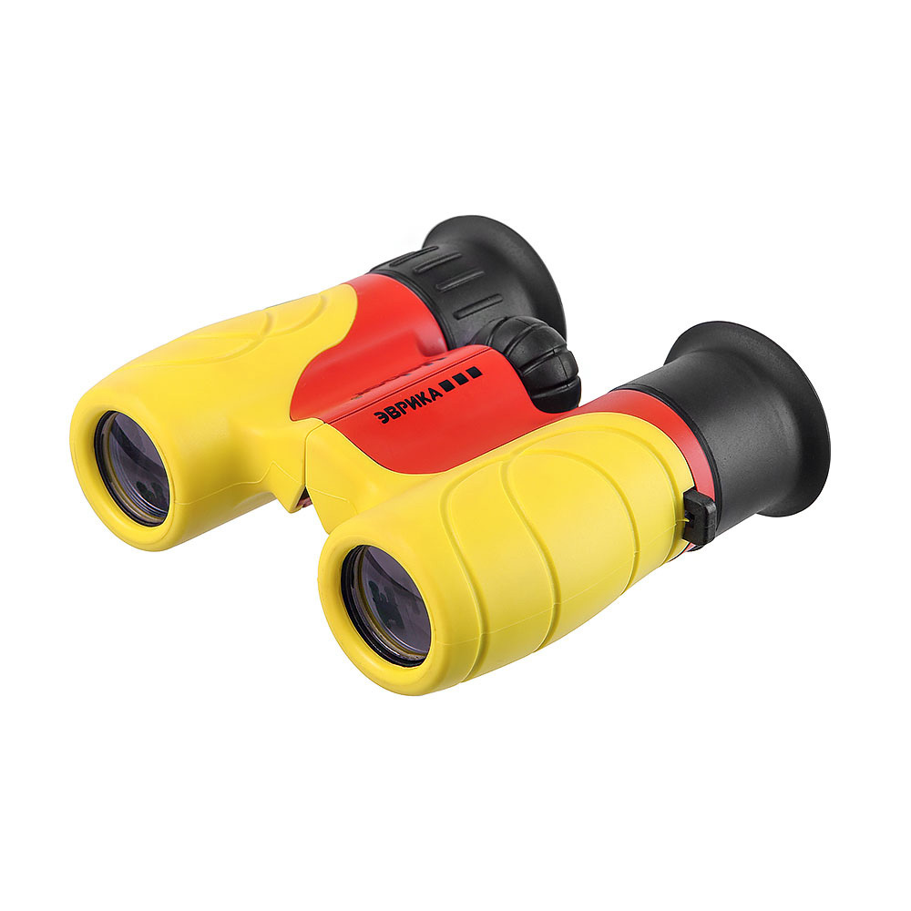 Binocolo per bambini Veber Eureka 6x21 Y/R (giallo/rosso)