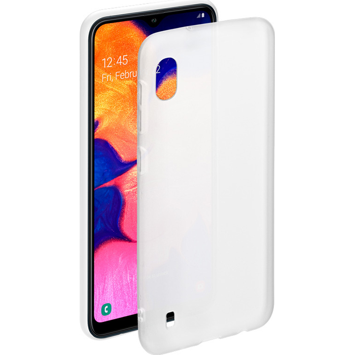Coque Deppa Gel Color pour Samsung Galaxy A10 (2019) Blanc