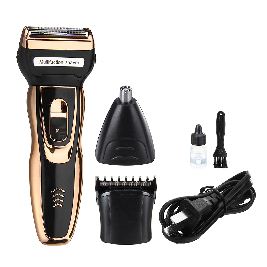 In 1 Electric Shaver Rechargeable Men's Groo Electric Shaver