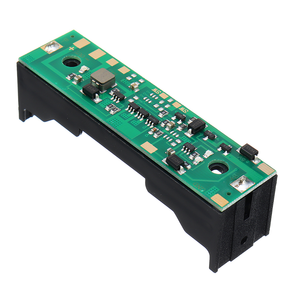 Pcs 5V UPS Opladen Continue Bescherming Geïntegreerde Board 18650 Lithium Batterij Boost Module Met Batterij Houder