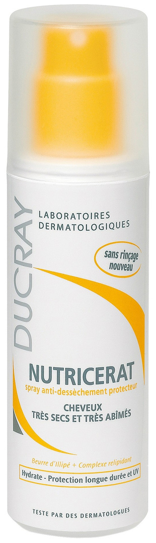 Beskyttende spray til tørt hår Pierre Fabre Ducray Nutricerat 75 ml