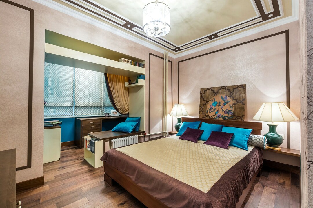 עיצוב חדר שינה: גימור הדירה בסגנון מודרני, תמונות פנים