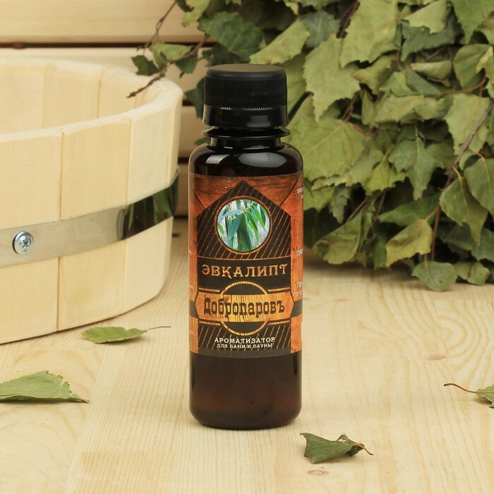 Aromatická směs do koupele a koupele " Eukalyptus", přírodní, 100 ml, \