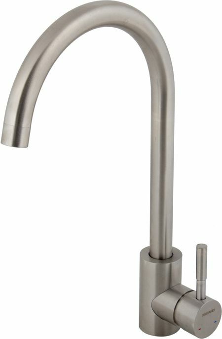 Osgard Gron kitchen faucet, nickel color