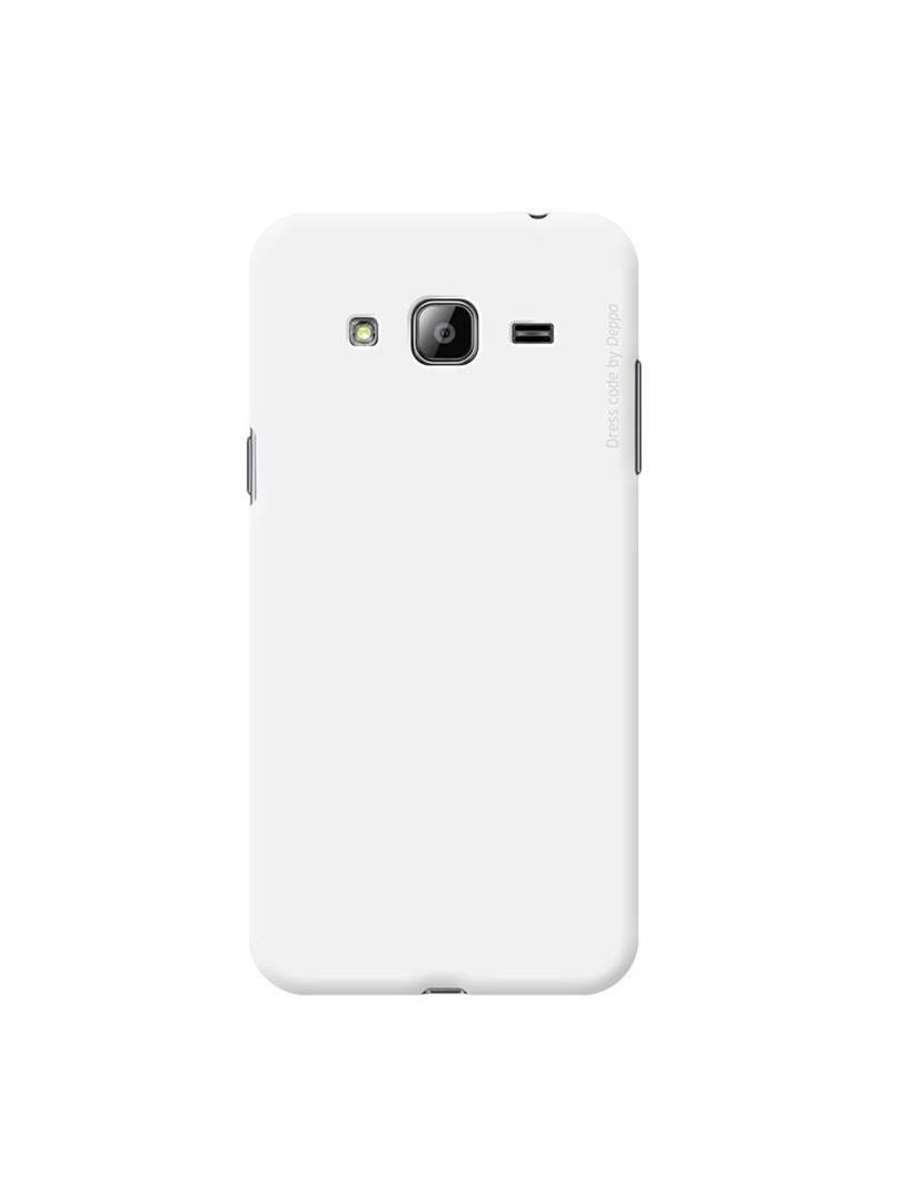 Deppa Air Case voor Samsung Galaxy J3 (2016) SM-J320 kunststof (wit)