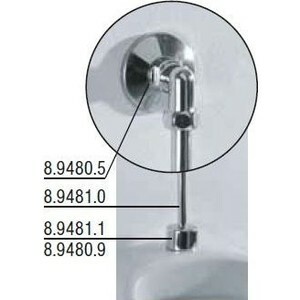 Ulazna cijev za vodu Jika Golem izvan 14 mm (8.9481.0.000.000)