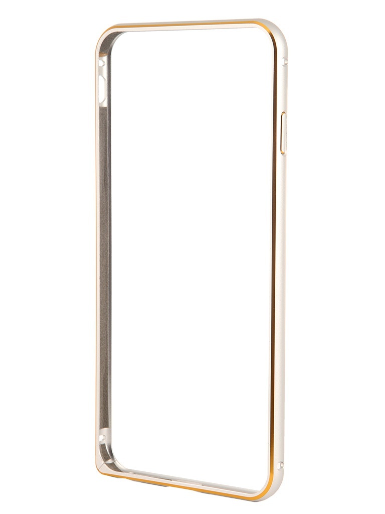 Bumper Case Ainy voor iPhone 6 Plus Zilver QC-A014Q