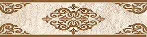 Ladrilho cerâmico Ceramica Classic Efes toscana Borda 6,4x25