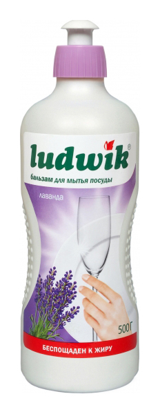 Ludwik tekutý prostriedok na umývanie riadu levanduľa 500 g