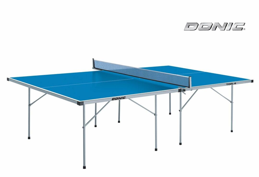 Tüm hava koşullarına uygun tenis masası Donic TOR-4 mavi