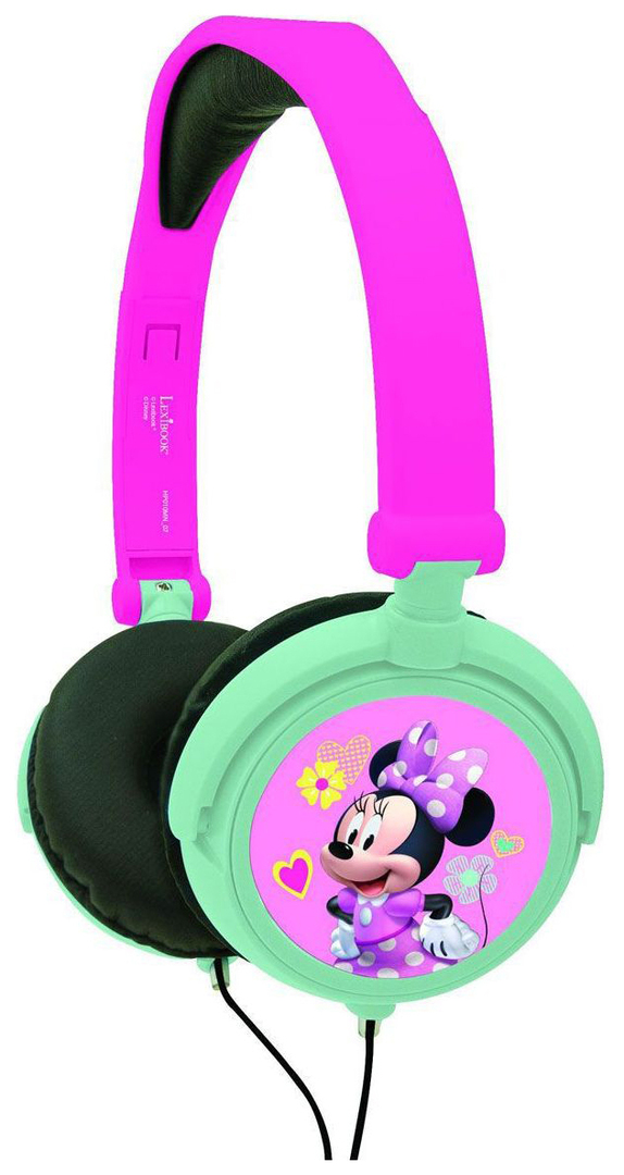 Slušalke Lexibook Minnie Mouse roza / cijan
