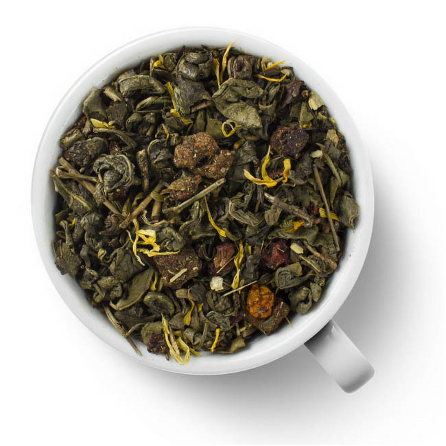 Zelený čaj korálky Rowan