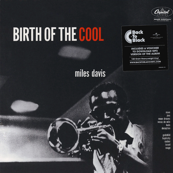 Vinyl Record Miles Davis Birth Of The Cool (LP)