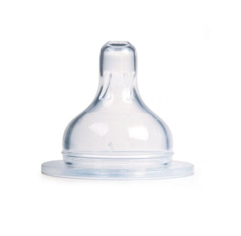 Canpol EasyStart flaskenipel med bred mund i 1 mund, 21/721, medium flow