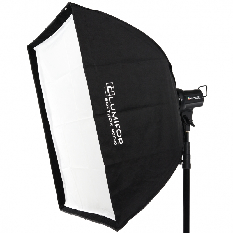 Softbox Lumifor LS-9090 ULTRA, 90x90cm med Bowens adapter