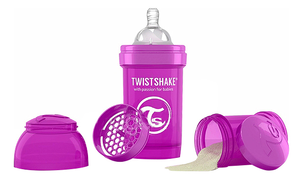  Twistshake Babyflasche Anti-Kolik 180 ml lila