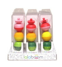 Lalaboom pædagogisk legetøj. Perler, 6 stk