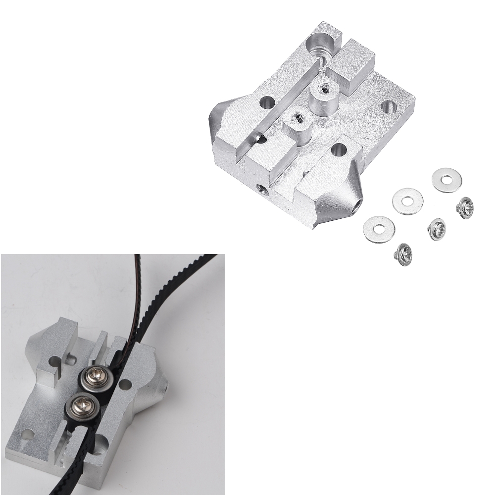 Aluminum Alloy M4 Thread Delta Kossel Effector Fisheye For Timing Belt 3D Printer Part