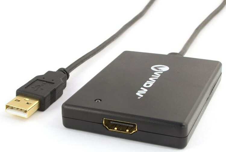 Sådan tilsluttes en bærbar computer til et tv via USB