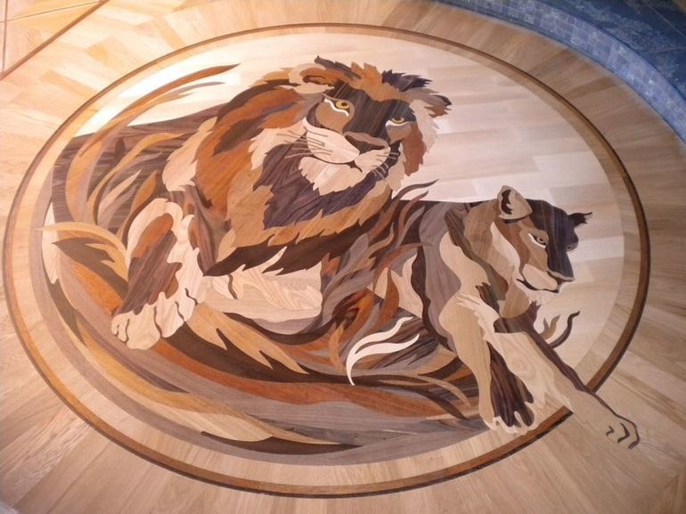 Marquetry: features art methods of applying wooden mosaic