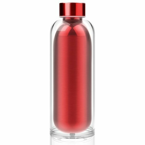 Butelka termiczna # i # quot; Ucieczka z butelki # i # quot;, 500 ml, czerwona