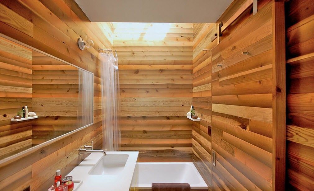 Japansk stil badeværelse design ideer