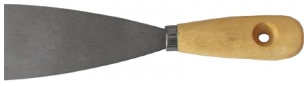 Ahşap saplı metal spatula FIT 40mm