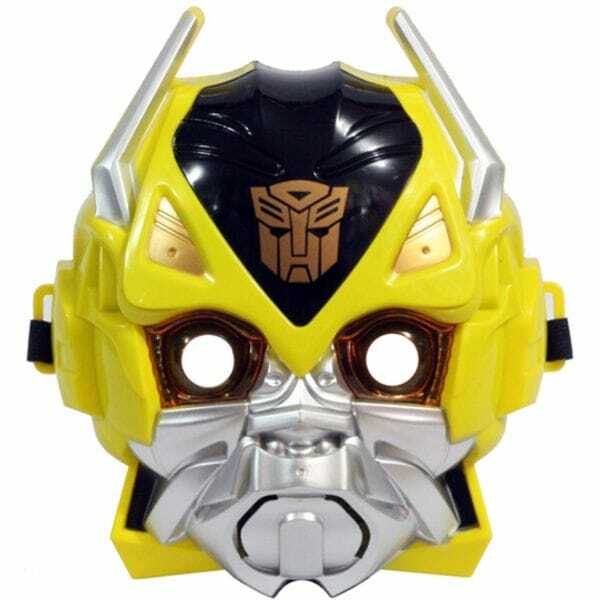 Masque interactif Transformer Bumblebee avec effets Plastique durable de haute qualité respectueux de l'environnement