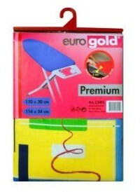 Ironing board cover EUROGOLD Premium, 110 x 30 cm