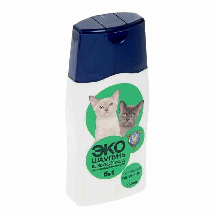 שמפו Barsik-ECO לגורי חתולים 150 מ" ל