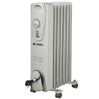 Oil heater Delta D25-7, 1500 W, 7 sections
