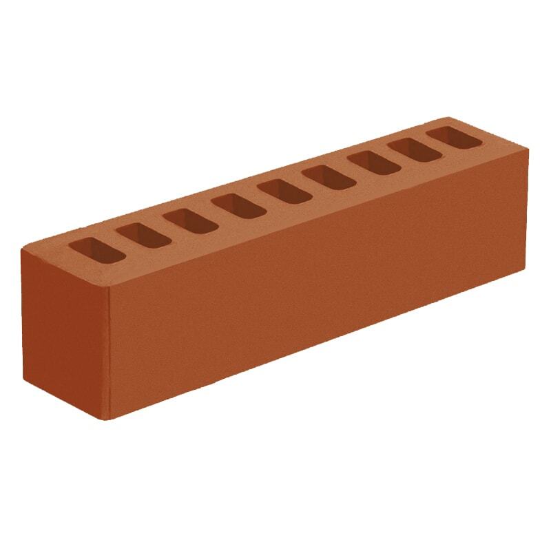 Golitsynsky 250x60x65 mm, Smooth facing brick (cinnamon)