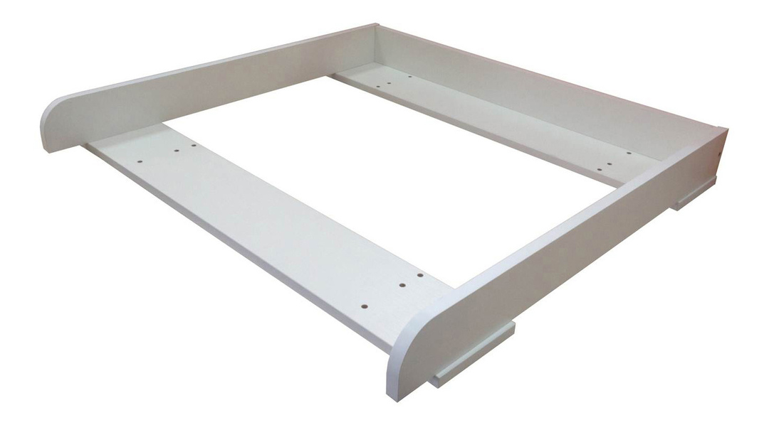 Stellebord bytte ramme kommode hvit IKEA 0001353.9