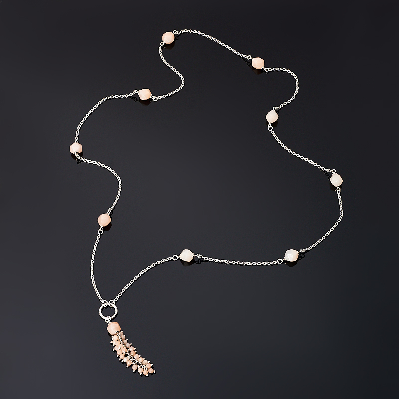 Le perle mescolano avventurina, pietra del sole (bij. lega) (catena) taglio lungo 88 cm