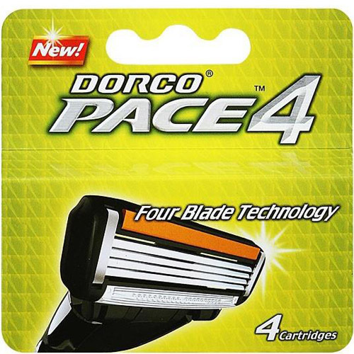Kit de barbear Dorco Pace 4 4 ​​pcs
