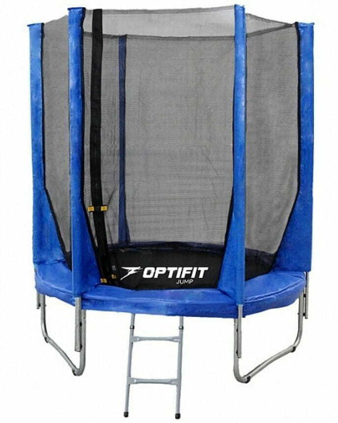 Trampolína OPTIFIT Jump 6FT - modrá (6 stôp)