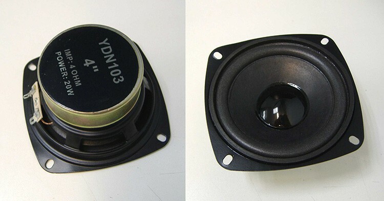 För att göra en hemmagjord soundbar används högtalare från oanvända högtalare