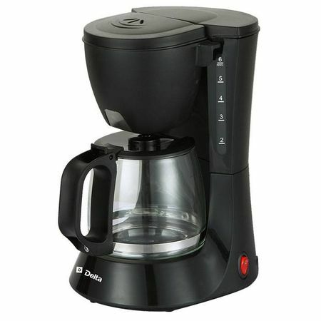 DELTA DL-8153 koffiezetapparaat zwart