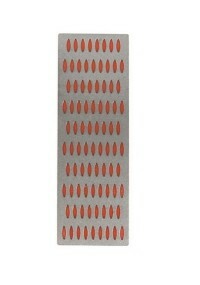Aşındırıcı elmas çubuk, P200 (kırmızı)