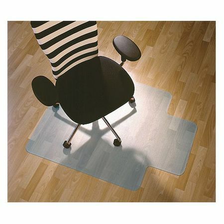 שטיח רצפה Floortex FC1213419LR עם תליית פרקט / למינציה פוליקרבונט 120x134 ס" מ