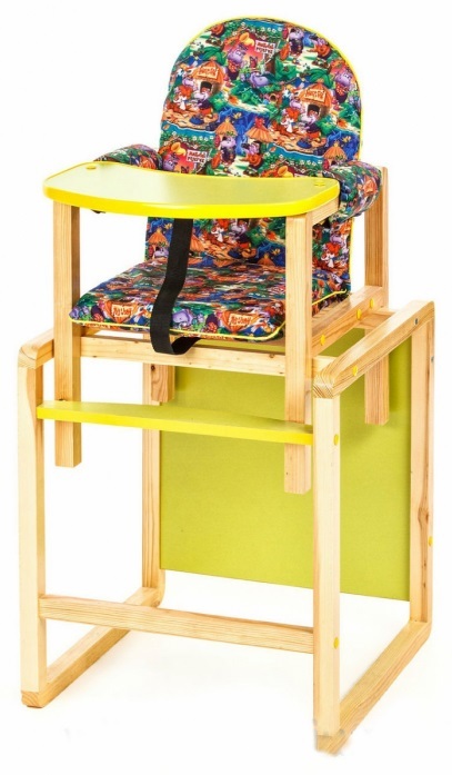 Krzesełko do karmienia Wilt Jungle zielone (STD0309)