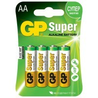 Pero baterie GP Super, AA LR6, 4 kusy