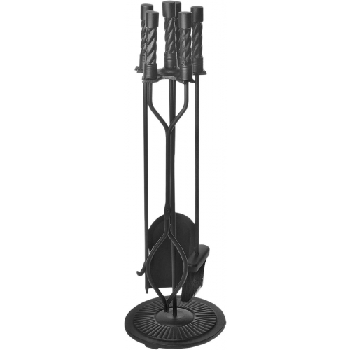Fireplace accessory set REALFLAME 15015 BK (R)