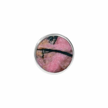 Moonswoon Rhodonite Silver Ring from the Planets Moonswoon collection